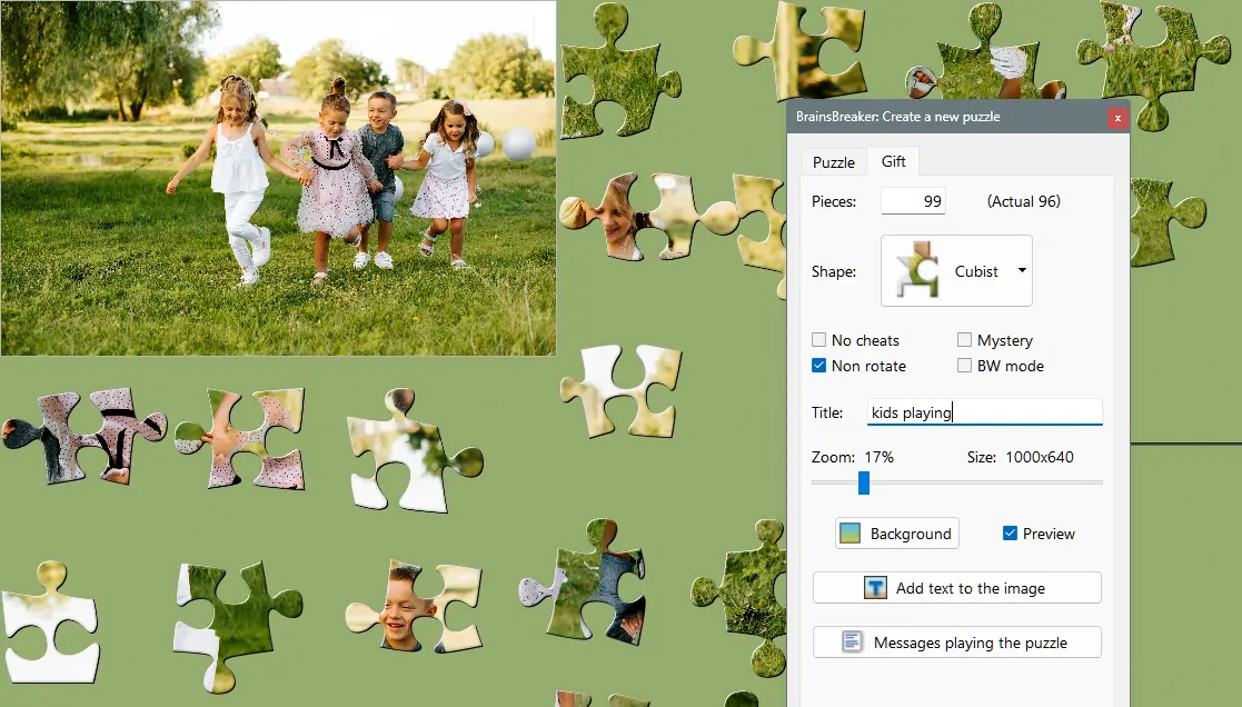 Share Your Puzzles feature screenshot